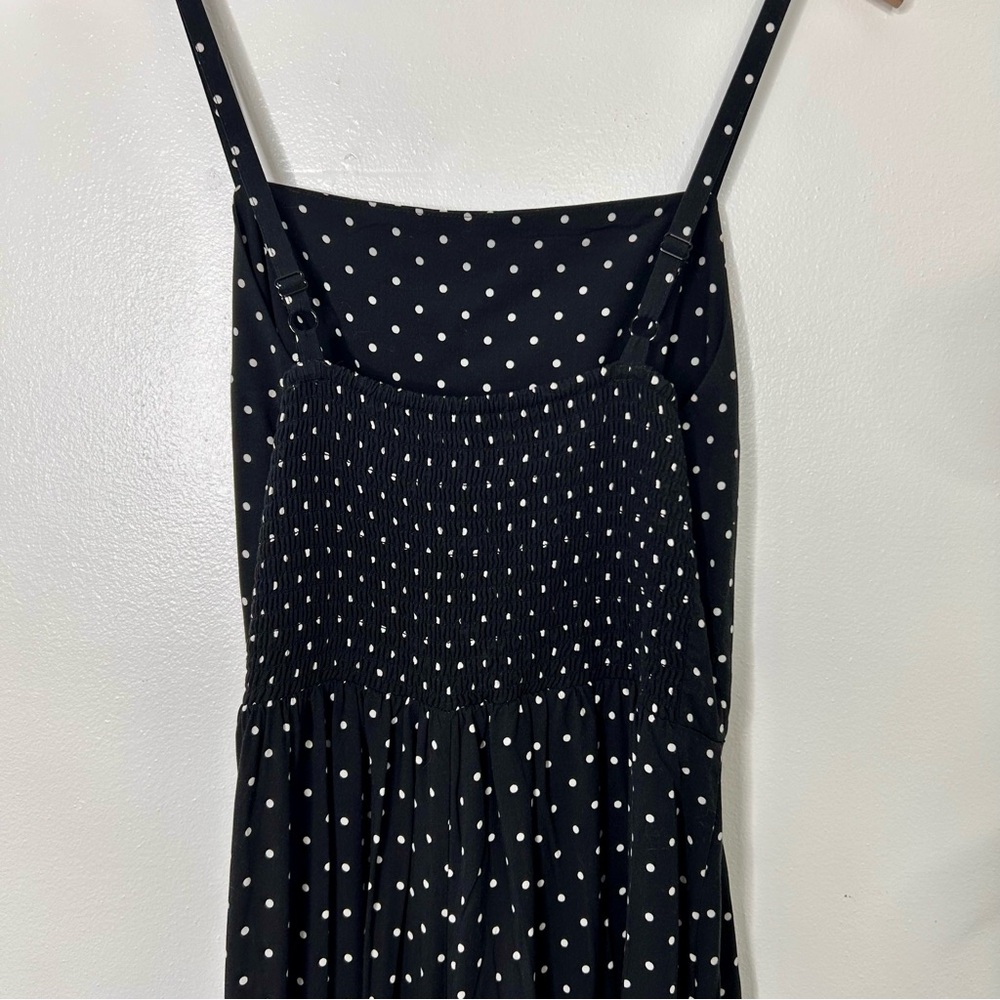 Polka dot square neck Jumpsuit - Picture 7 of 8